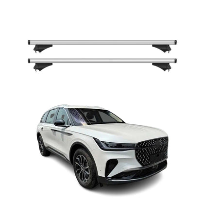 2024-2026 Lincoln Nautilus Roof Rack Cross Bars Luggage Carrier Silver