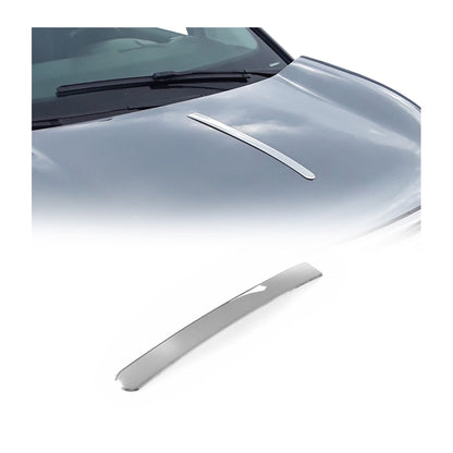 2011-2018 VW Jetta A6 Front Hood Bonnet Strip Styling Trim Stainless Steel Silver