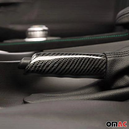 1998-2005 BMW 3 Series E46 Handbrake Handle Cover Carbon Fiber Black