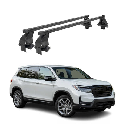 2019-2026 Honda Passport Roof Rack Cross Bars Black