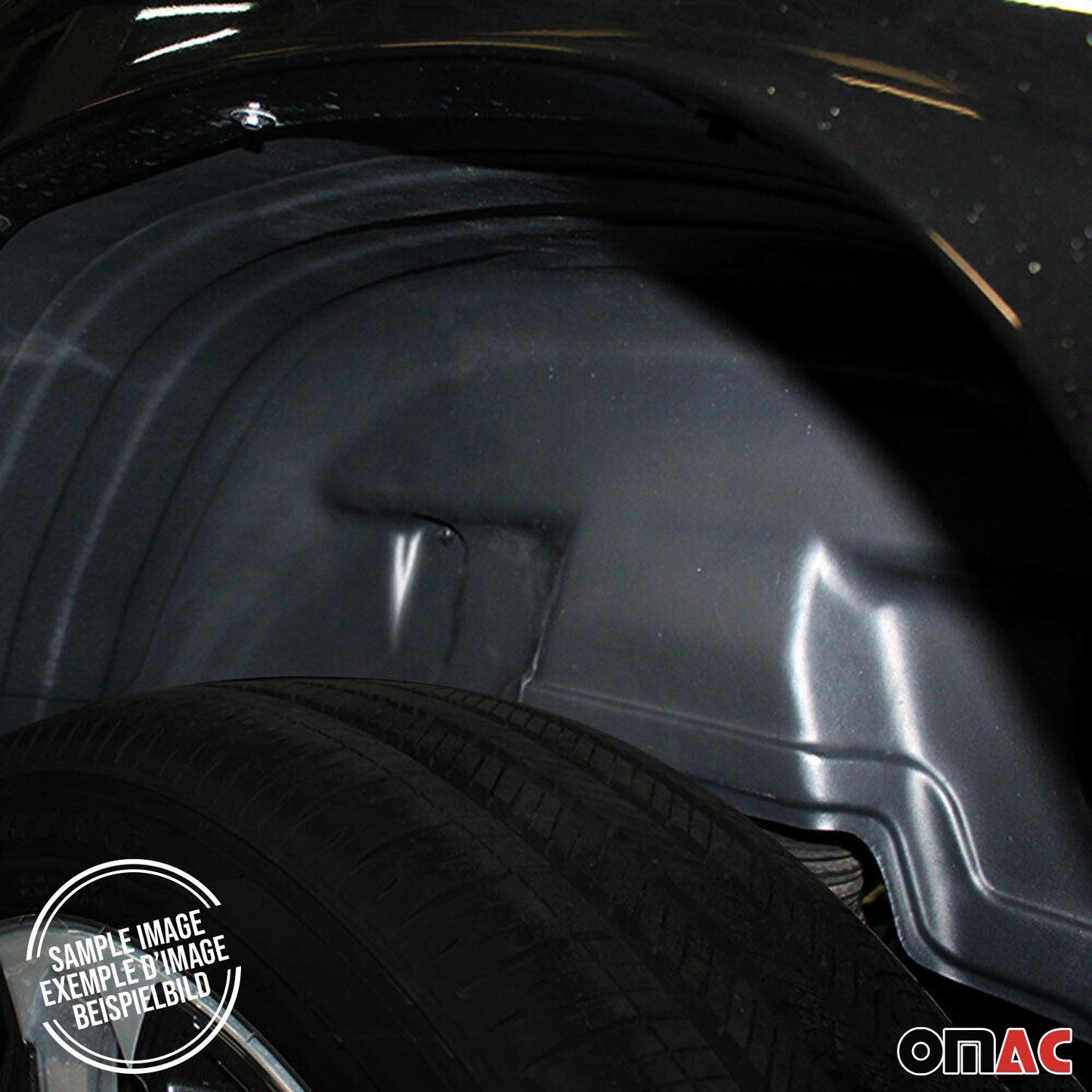 2023-2026 RAM ProMaster Rear Set Wheel Arch Liner Splash Fender Guard 2 Pcs