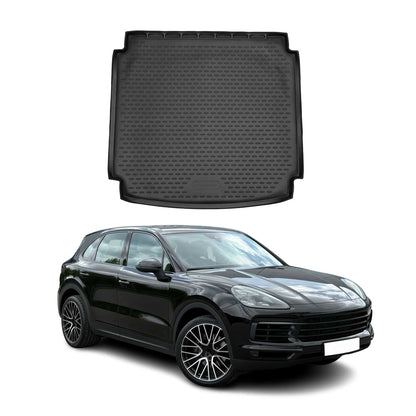2019-2023 Porsche Cayenne 3.gen Pre-FL Cargo Liner Trunk Mat All Weather Black