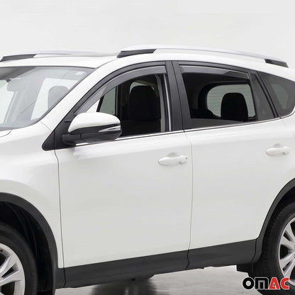 2006-2012 Toyota RAV4 Window Visor Vent Rain Deflector 4Pcs Smoke