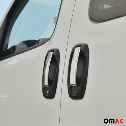 2015-2022 RAM ProMaster City Car Door Handle Cover Trim Stainless Steel 4 Pcs