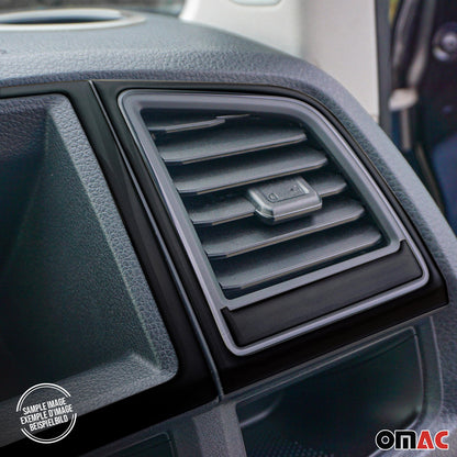 1998-2003 Volkswagen Golf Mk4 Piano Black Dashboard Console Trim Kit 21Pcs