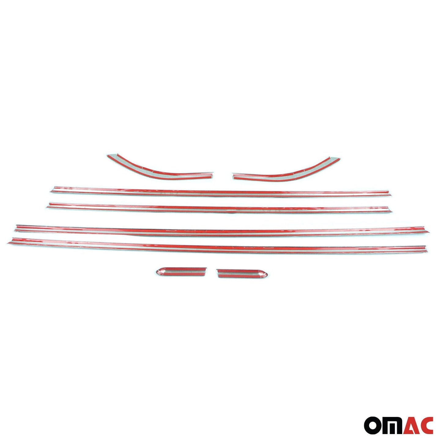 2013-2020 Ford Fusion Sedan Window Molding Trim Streamer Stainless Steel