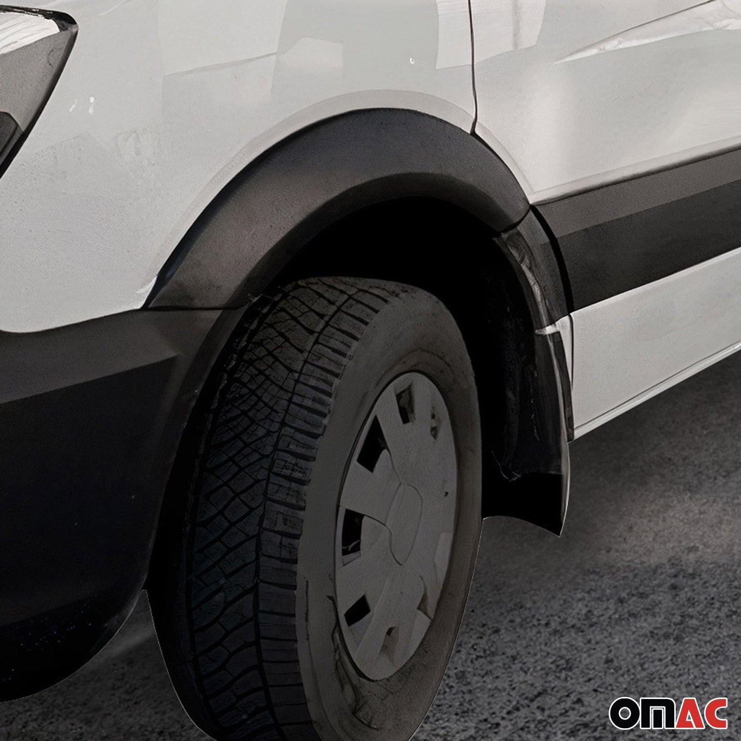 2014-2018 Mercedes Sprinter W906 Facelift Fender Flares Wheel Protector Black 4 Pcs