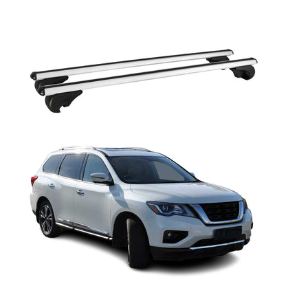 2022-2026 Nissan Pathfinder Roof Rack Cross Bars Silver