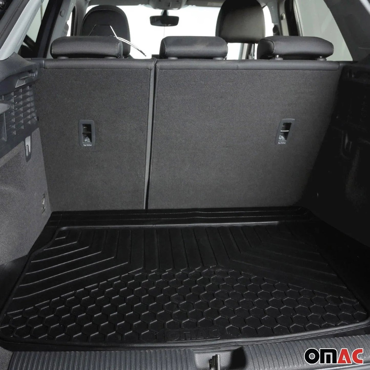 2020-2024 Opel Insignia Universal Cargo Mats Liner All Weather Black Rubber