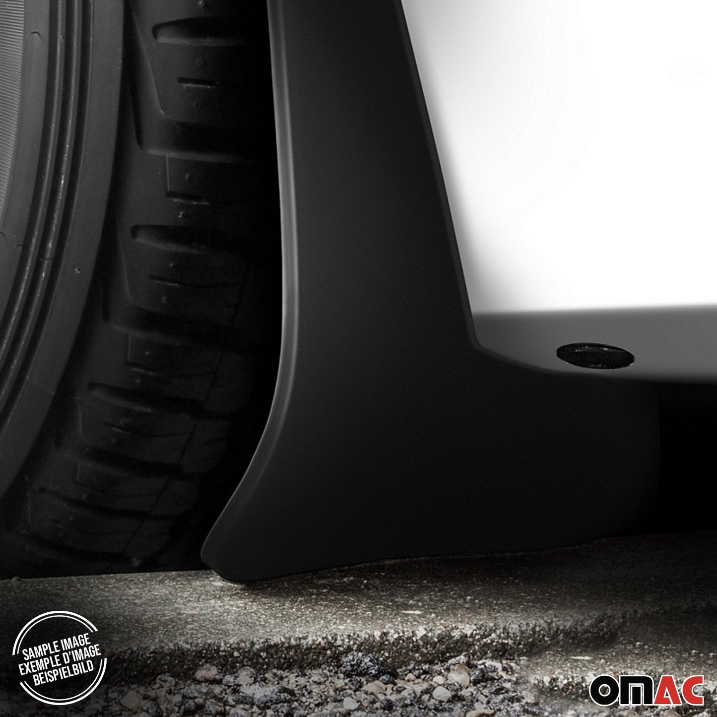 2011-2015 Chevrolet Aveo Sedan Mud Guards Splash Mud Flaps Black 2 Pcs
