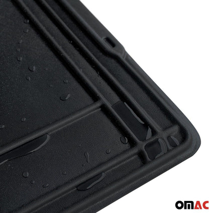 All Weather Shoe Boot Tray Water Resistant Under Trash Can Rubber Mat Durable