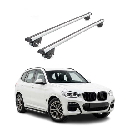 2018-2024 BMW X3 G01 Roof Rack Cross Bars Silver