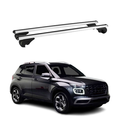 2020-2026 Hyundai Venue Roof Rack Cross Bars Silver