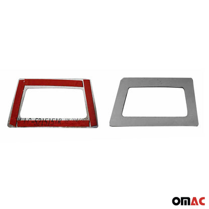 2011-2017 Buick Regal Side Indicator Signal Trim Cover Dark Stainless Steel 2 Pcs