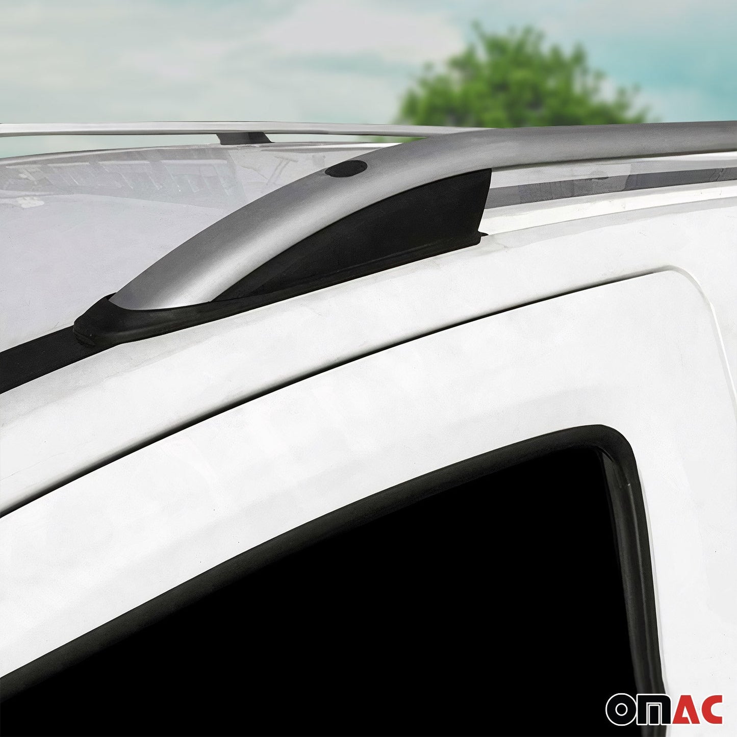 2004-2010 VW Touareg Roof Rack Rails Side Rails Silver