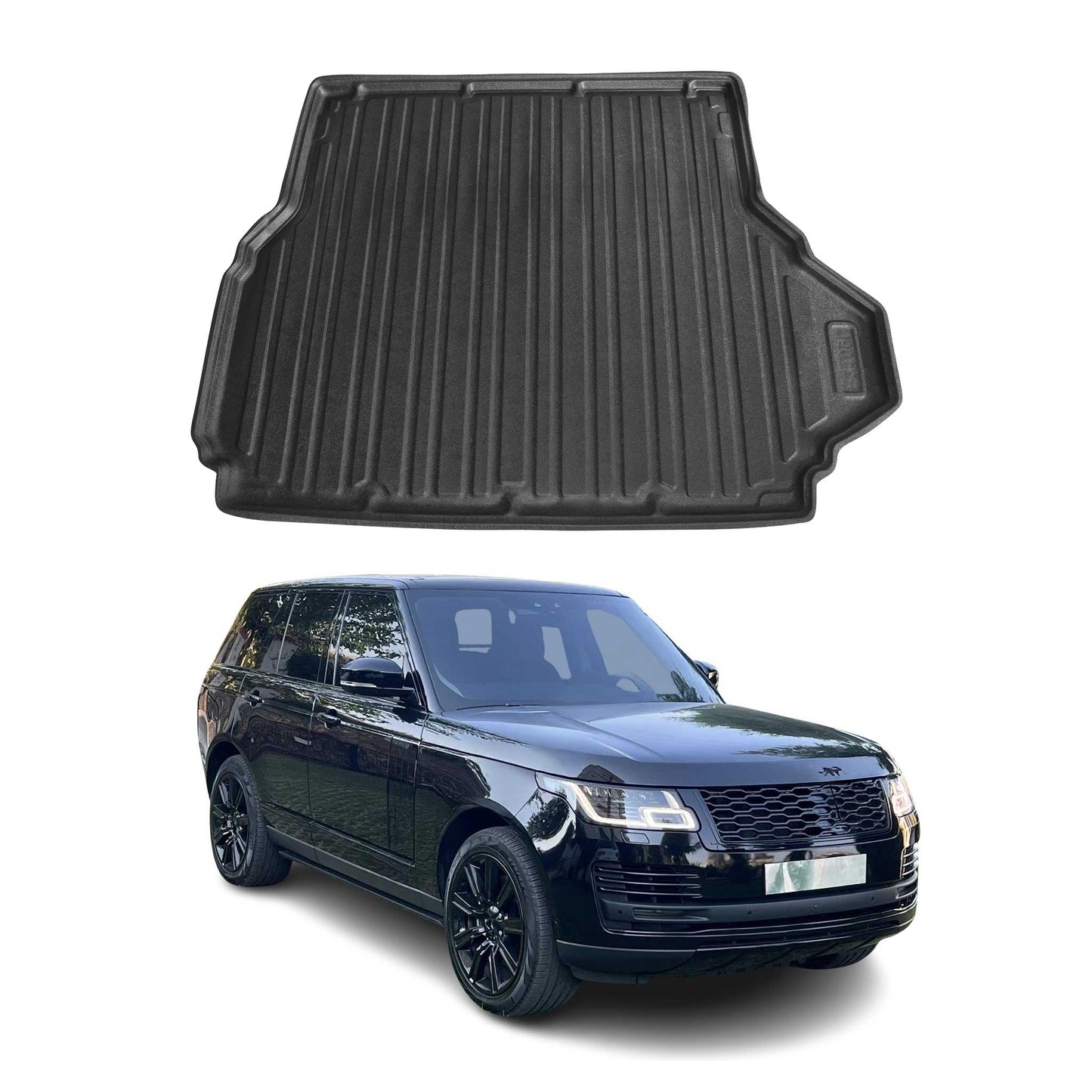 2002-2012 Land Rover Range Rover Vogue L322 Cargo Liner Trunk Mat All Weather Black