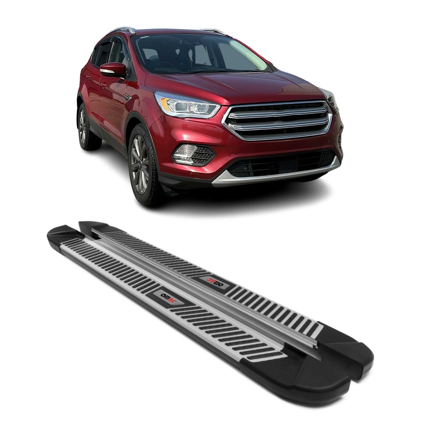 2013-2026 Ford Escape Nerf Bar Side Step Running Boards Alu 2x