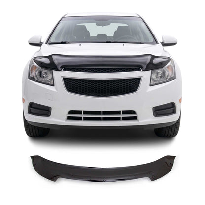2011-2015 Chevrolet Cruze Front Bug Shield Hood Deflector 1 Pc Smoke