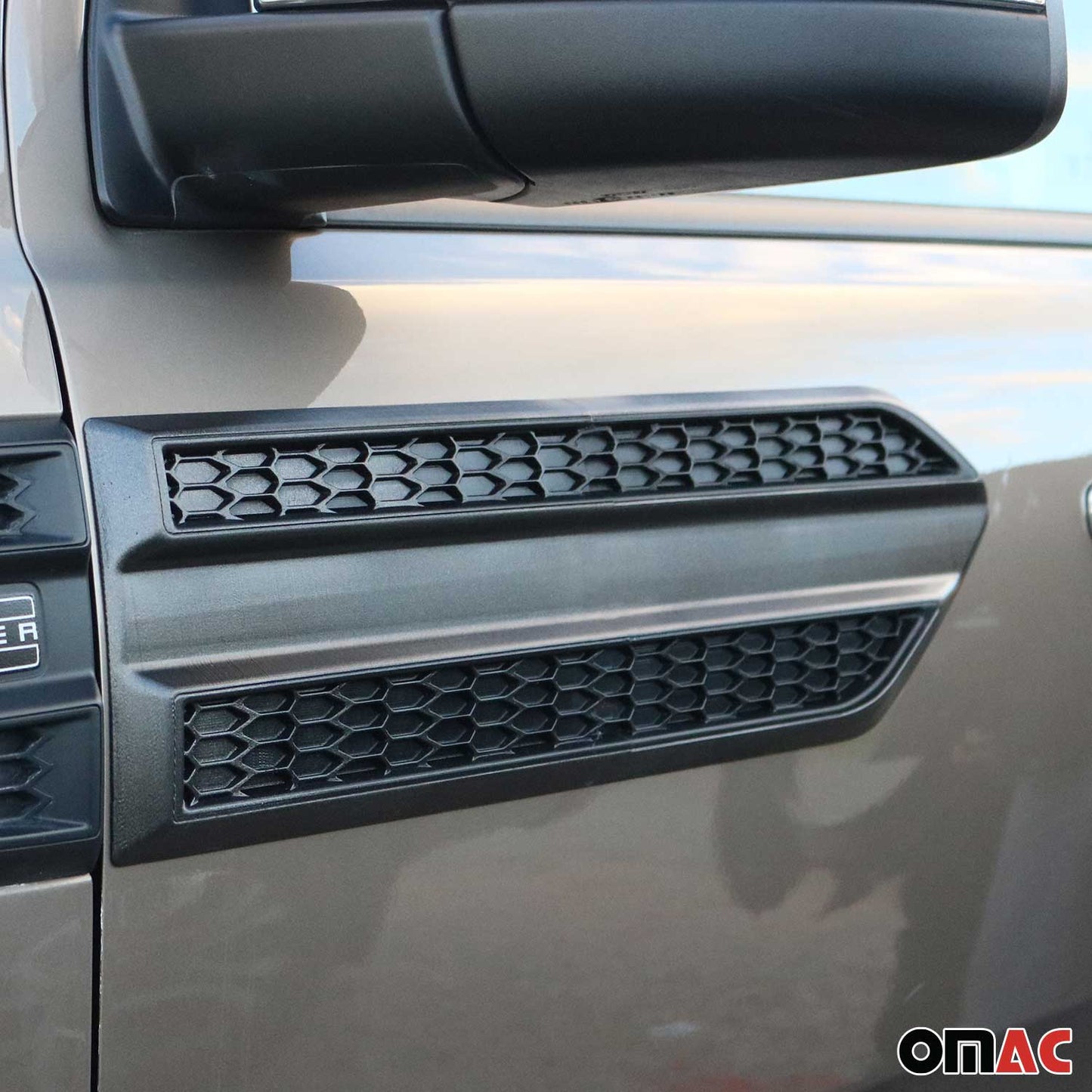 2016-2022 Mercedes GLC Class X253 Side Door Molding Trim Skirt Garnish Black 2 Pcs