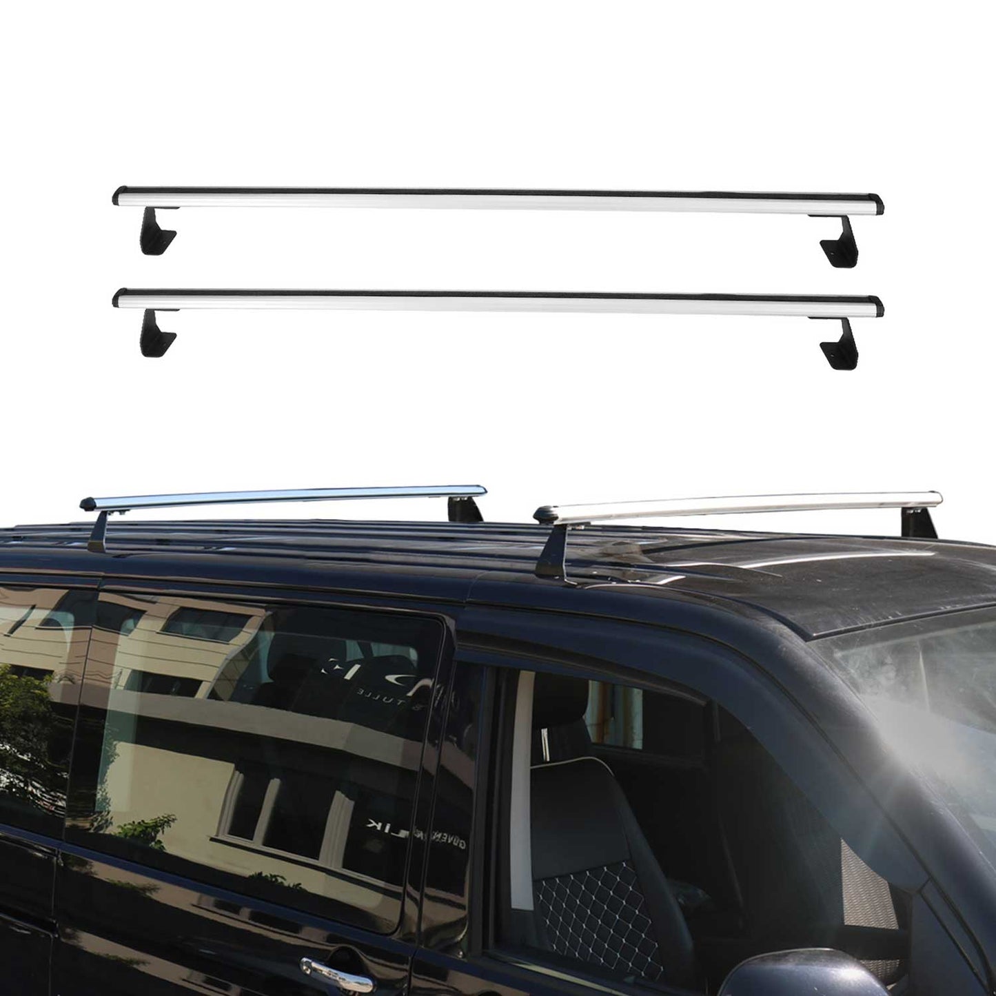 2015-2022 RAM ProMaster City Roof Rack Cross Bars Silver