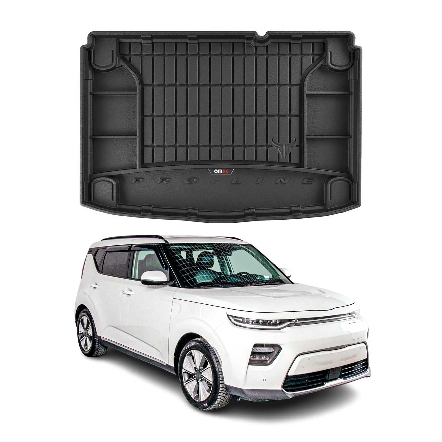 2020-2025 Kia Soul 3.gen EV Premium Cargo Liner Trunk Mat All Weather Heavy Duty