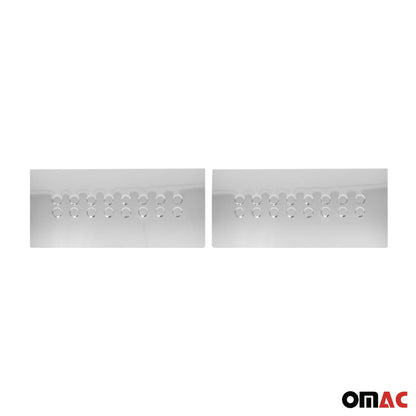 2014-2026 RAM ProMaster Door Sill Scuff Plate Scratch Protector Stainless Steel 2Pcs