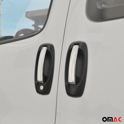 2015-2022 RAM ProMaster City Car Door Handle Cover Trim Stainless Steel 4 Pcs