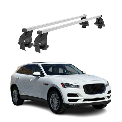 2017-2026 Jaguar F-Pace Roof Rack Cross Bars Silver