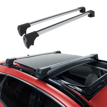 2018-2021 Volvo V90 Roof Rack Cross Bars Silver