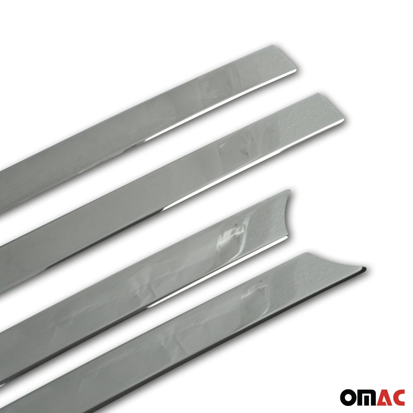 2006-2009 Land Rover Range Rover Sport Side Door Molding Trim Stainless Steel Silver