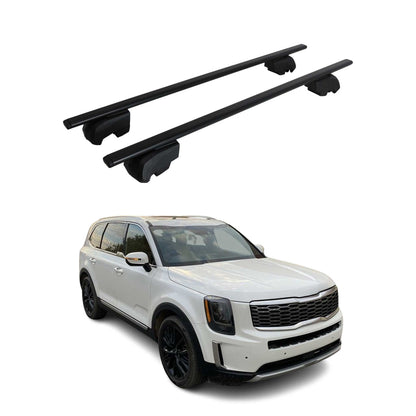 2020-2025 Kia Telluride 1.gen Roof Rack Cross Bars Black