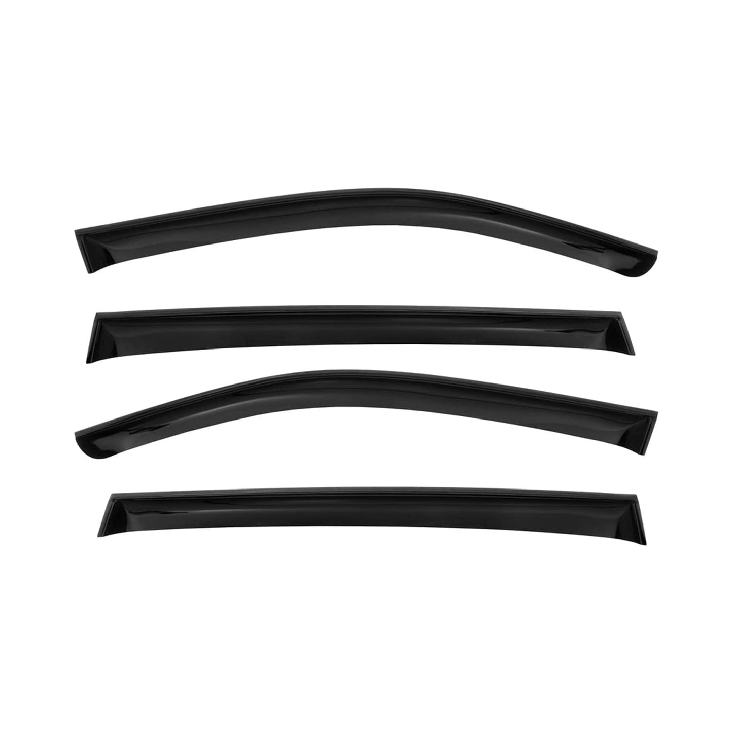 2017-2025 Mazda CX-5 2.gen Window Visor Vent Rain Deflector 4Pcs Smoke