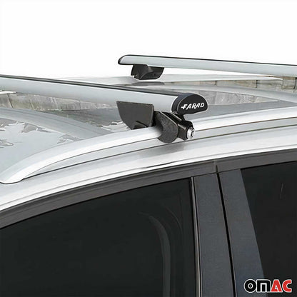 2015-2018 Volvo V60 Roof Rack Cross Bars Silver