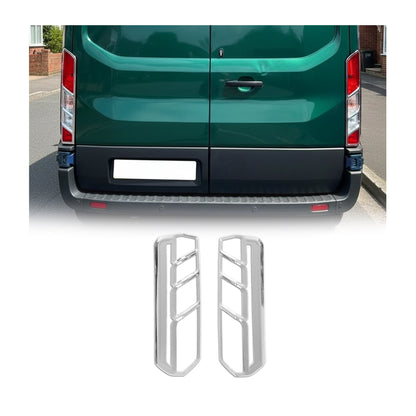 2015-2020 Ford Transit 250 Rear Brake Stop Light Frame Trim Silver 2 Pcs