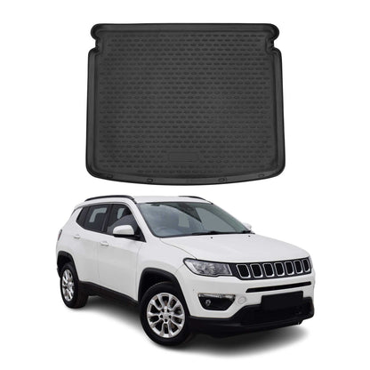 2017-2026 Jeep Compass Cargo Liner Trunk Mat All Weather Black