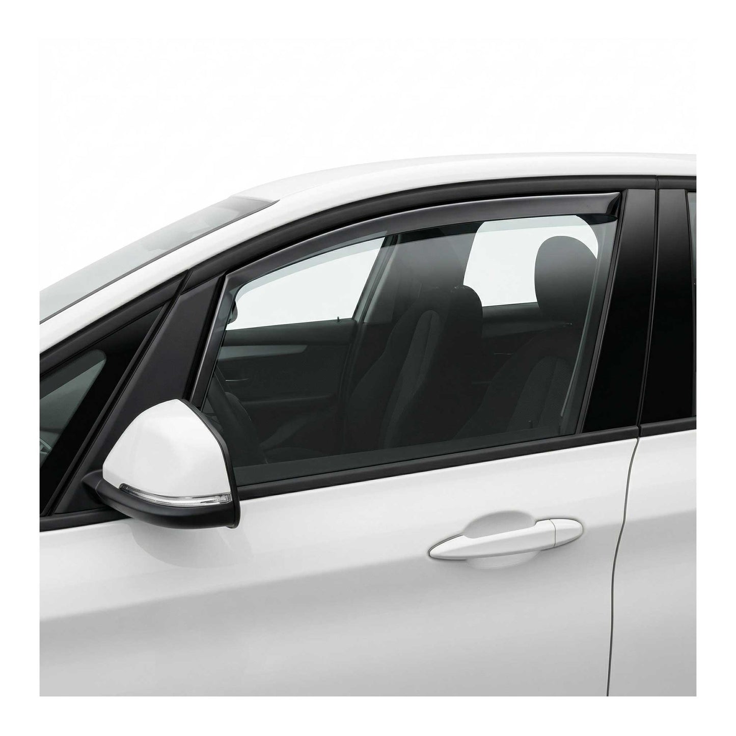 2014-2021 BMW 2 Series F45 Active Tourer Window Visor Vent Rain Deflector 2Pcs Smoke