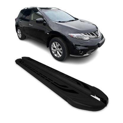 2009-2014 Nissan Murano Running Boards Side Steps Black