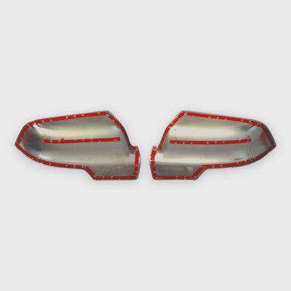2019-2025 RAM RAM 1500 Mirror Cover Caps Chrome 2Pcs ABS Plastic