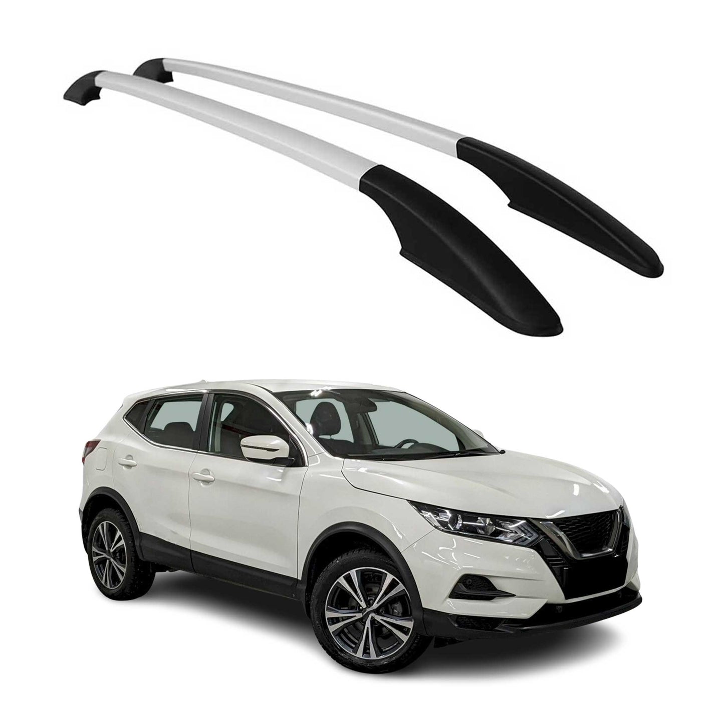2017-2022 Nissan Rogue Sport Roof Rack Rails Side Rails Silver