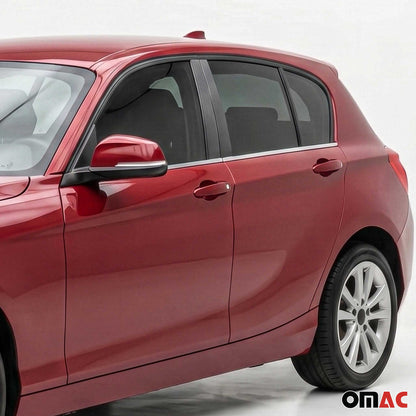 2012-2019 BMW 1 Series F20 Window Molding Trim Streamer Stainless Steel 4x