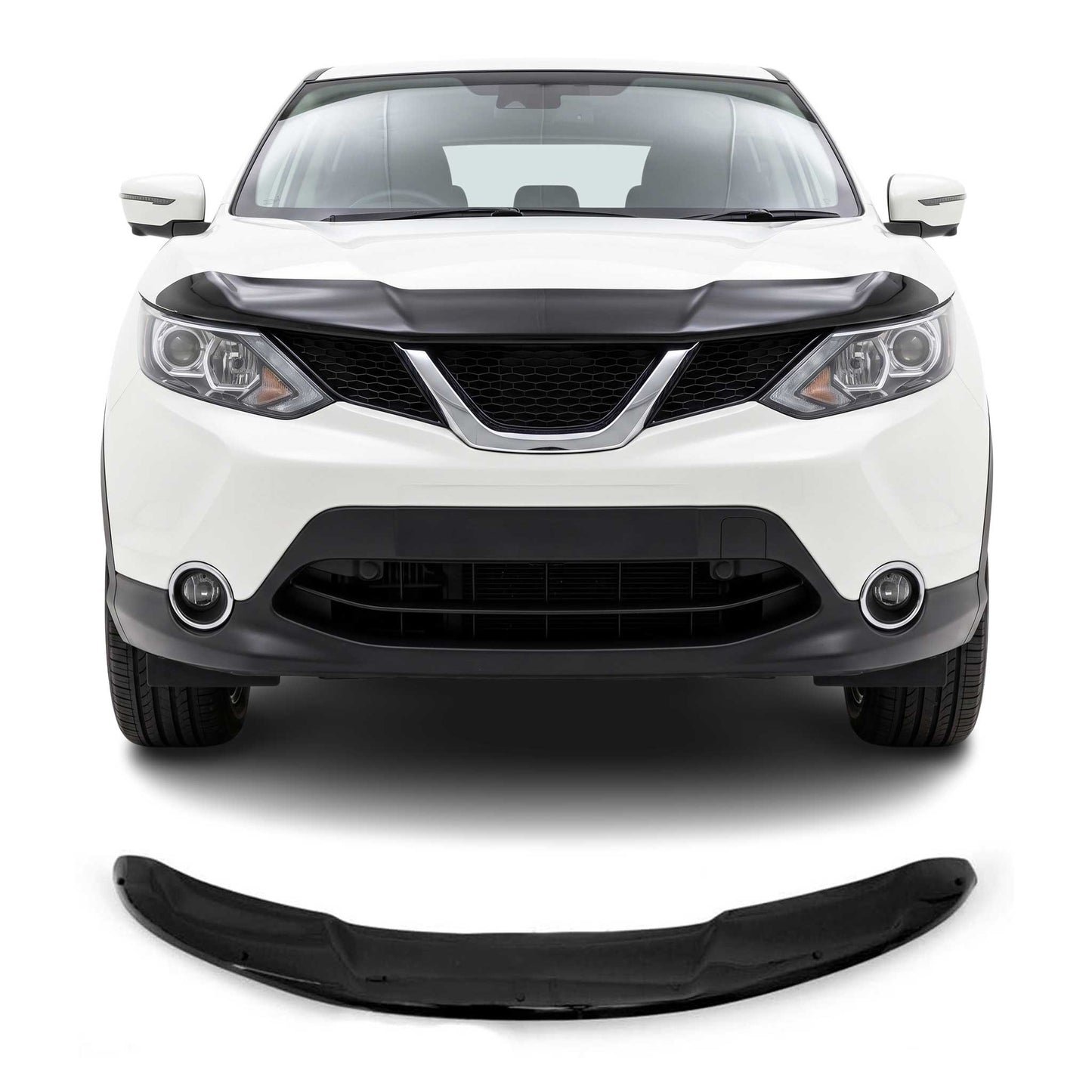 2017-2020 Nissan Rogue Sport Front Bug Shield Hood Deflector 1 Pc Smoke
