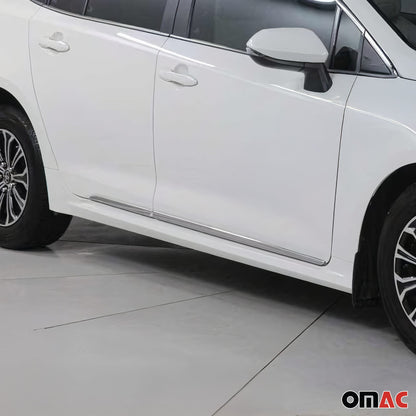 2019-2026 Toyota Corolla Sedan Side Door Molding Trim Stainless Steel
