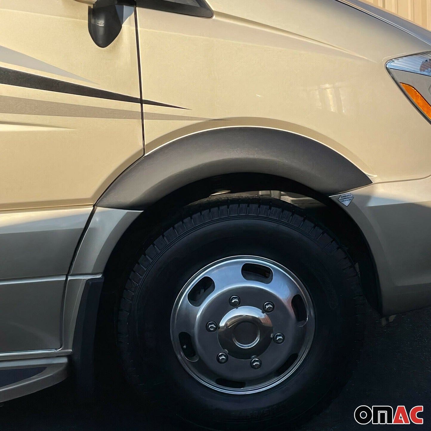 2014-2018 Mercedes Sprinter W906 Fender Flares Wheel Protector 2 Pcs