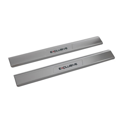 2009-2011 VW Tiguan Door Sill Scuff Plate Scratch Protector Exclusive Stainless Steel