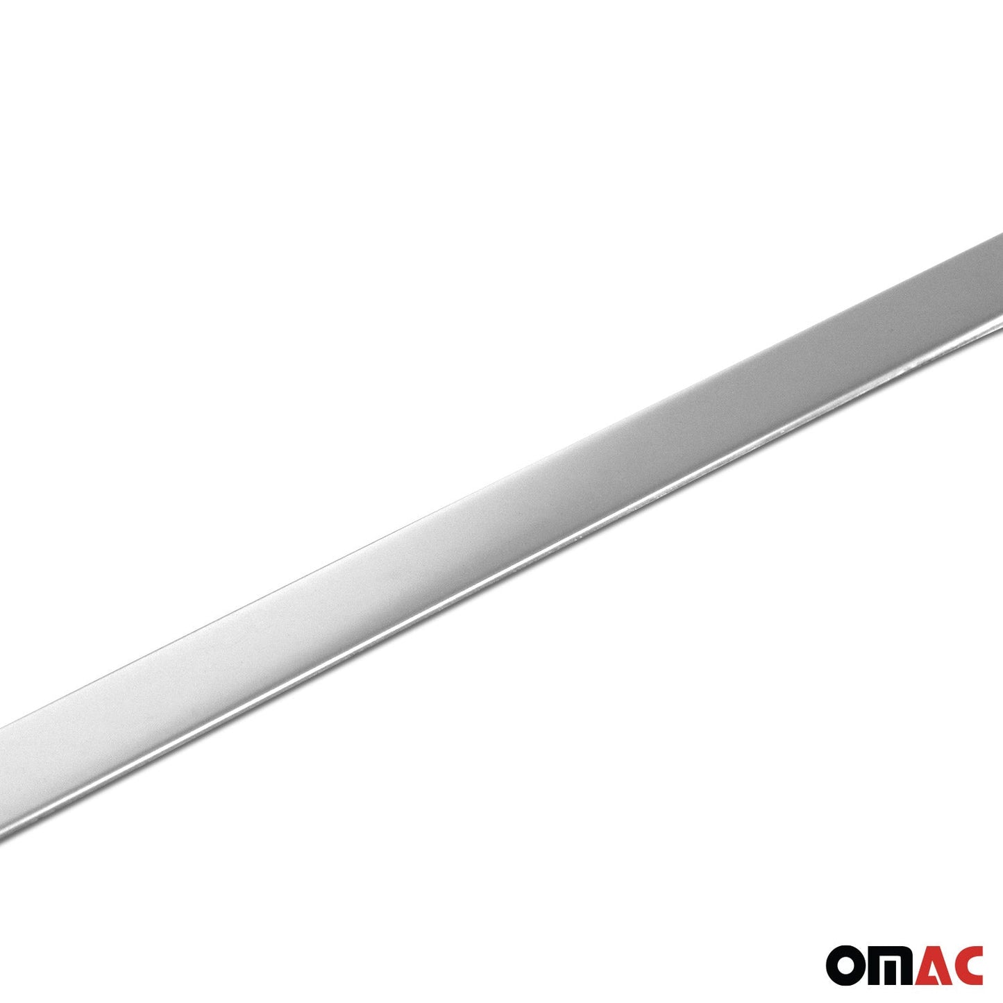 2019-2025 BMW X4 G02 2.gen Rear Trunk Lid Molding Trim Stainless Steel Silver 1Pc