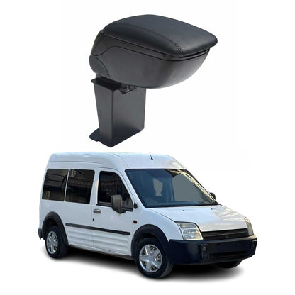 2010-2013 Ford Transit Connect Black Center Console Armrest Plastic Leather