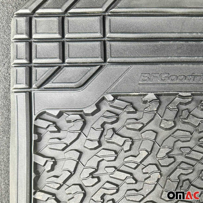 Floor Mats for Ford Trucks Toyota Trucks Second Row Universal Trim fit