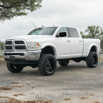 2013-2018 RAM 1500 Mirror Cover Caps Gloss Black 2Pcs ABS Plastic