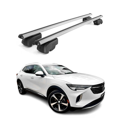 2021-2024 Buick Envision Roof Rack Cross Bars Silver