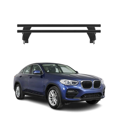 2019-2025 BMW X4 G02 2.gen Roof Rack Cross Bars Black